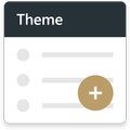 Theme — Nougat Gold