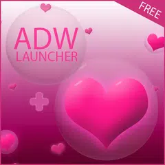 Hearts Theme for ADW Launcher