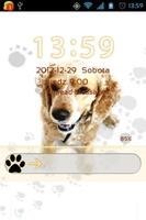 Cute Dog v2 - GO Locker Theme পোস্টার