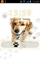 Cute Dog v2 - GO Locker Theme imagem de tela 1