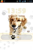 Cute Dog v2 - GO Locker Theme imagem de tela 1