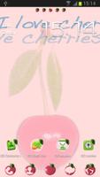 Theme Cherries for GO Launcher poster