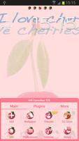 Theme Cherries for GO Launcher captura de pantalla 1