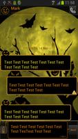 Theme Halloween for GO SMS Pro capture d'écran 1