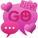 Theme Hearts for GO SMS Pro APK