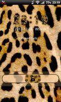 Leopard Theme for GO Locker imagem de tela 1