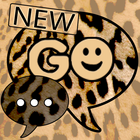 Leopard Theme for GO SMS Pro icône