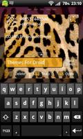 Leopard Theme for GO SMS Pro Affiche
