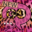 Pink Leopard Theme for GO SMS-APK