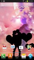 Amor romântico Live Wallpaper imagem de tela 1
