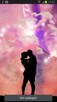 Romantic Love Live Wallpaper اسکرین شاٹ 2