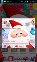 Santa Claus Theme for GO SMS poster