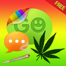 Theme Weed Ganja for GO SMS-APK