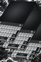 Black and White Keyboard Theme poster