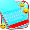 Aqua Blue Theme for Keyboard