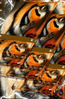 Fire Tiger Keyboard Theme poster