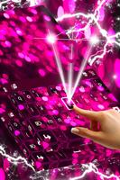 Bokeh Pink Keyboard Theme screenshot 1