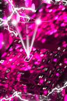Bokeh Pink Keyboard Theme screenshot 3