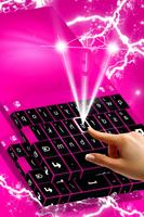 Black Pink Keyboard Theme screenshot 1