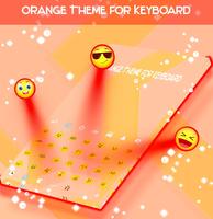 Orange Theme for Keyboard poster