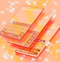 Orange Theme for Keyboard screenshot 1