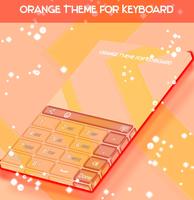 Orange Theme for Keyboard screenshot 2