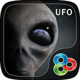 Alien UFO - GO Launcher Theme icône