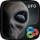 Alien UFO - GO Launcher Theme aplikacja