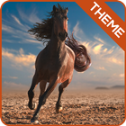 Galloping Horse Launcher Theme Zeichen