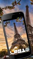 Eiffel Tower GO Launcher Theme Affiche