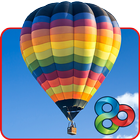 Hot air balloon Launcher Theme أيقونة