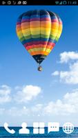 Hot air balloon Launcher Theme تصوير الشاشة 1