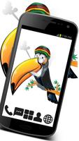 Weed Toucan GO Launcher Theme Affiche