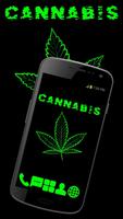 Weed Cannabis Launcher Theme Affiche