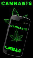 Weed Cannabis Launcher Theme plakat