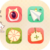 Cute Launcher - Lovely Home أيقونة