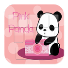 Pink Panda Keyboard Themes ไอคอน