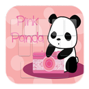 Pink Panda Keyboard Themes aplikacja