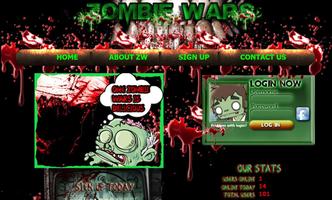 Zombie Wars تصوير الشاشة 1