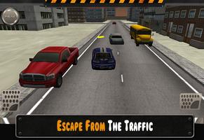 City Police Car Chase 3D - Highway Robbers Getaway Affiche