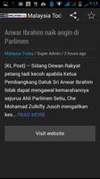 Malaysian News screenshot 1