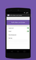 Slide Screen Lock Fluffy Affiche
