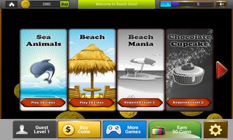 Plage: Slots Casino Win Affiche