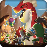 Dragon Warriors : Idle RPG أيقونة