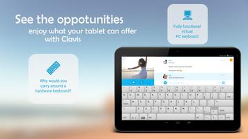 Clavis Keyboard Free poster