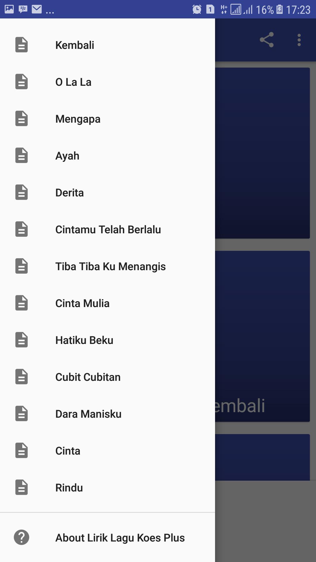 Lirik Lagu Darah Manisku