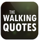 The Walking Quotes icône