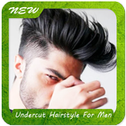 Undercut Frisur für Männer Zeichen