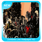 آیکون‌ Zombies Live Wallpaper HD