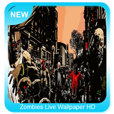 Zombies Live Wallpaper HD icône